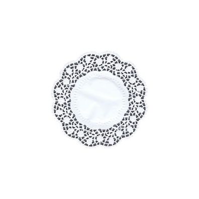20 x 100 Teller- und Tassendeckchen rund Ø 15 cm weiss