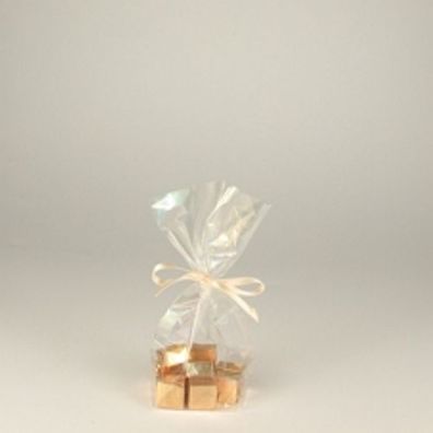 20 x 10 Bodenbeutel, PP 16 cm x 9,5 cm x 4 cm transparent
