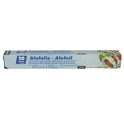 24 x Alufolie 10 m x 30 cm in Faltschachtel