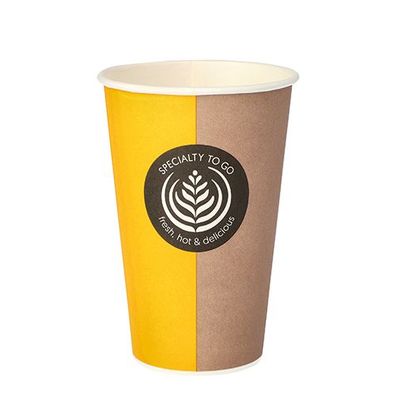20 x 50 Trinkbecher, Pappe "To Go" 0,3 l Ø 8 cm · 11,6 cm
