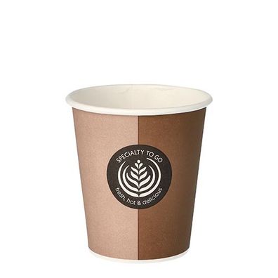 20 x 50 Trinkbecher, Pappe "To Go" 0,2 l Ø 8 cm · 9,1 cm
