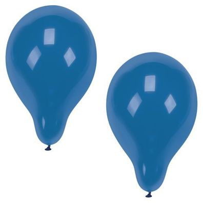 5 x 100 Luftballons Ø 25 cm blau