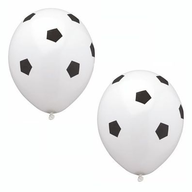 12 x 8 Luftballons Ø 29 cm "Soccer"