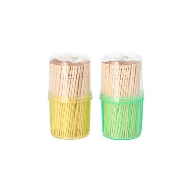 10 x 400 Fingerfood - Picker rund 6,5 cm gedrechselt, im Spender