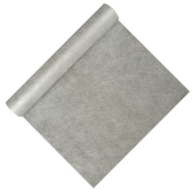 6 x Tischläufer, stoffähnlich, Vlies "soft selection" 4,8 m x 40 cm silber