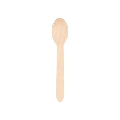 20 x 50 Löffel Holz "pure" 16 cm