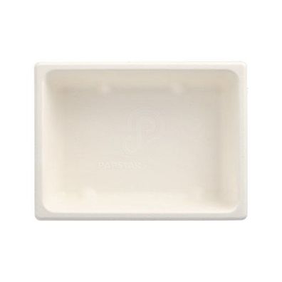 200 x Gastronorm-Behälter GN 1/8 Zuckerrohr, PLA beschichtet eckig 4,7 cm x 16,5 cm x