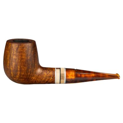 VAUEN Pfeife Oregon 111, braun, matt, glatt, 9mm Filter, Weißpunkt