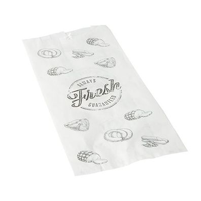 1 x 1000 Fleischerbeutel, Kraftpapier, gefädelt 28 cm x 14 cm x 6 cm
