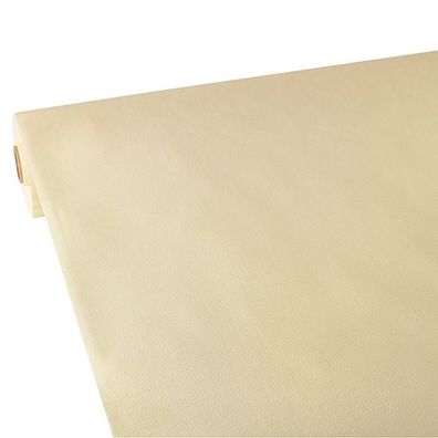 2 x Tischdecke, stoffähnlich, Vlies "soft selection plus" 25 m x 1,18 m champagner