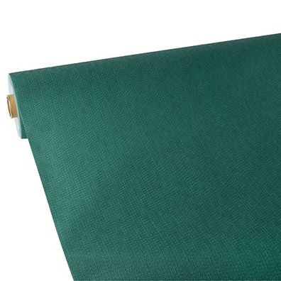 2 x Tischdecke, stoffähnlich, Vlies "soft selection plus" 25 m x 1,18 m dunkelgrün