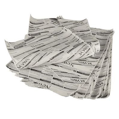 1 x 5 kg Einschlagpapiere, Pergament-Ersatz 35 cm x 25 cm "Newsprint" fettdicht