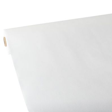 1 x Tischdecke, stoffähnlich, Vlies "soft selection" 25 m x 1,18 m weiss
