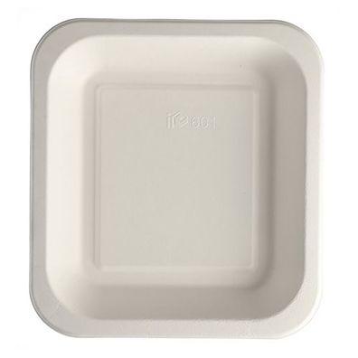 4 x 50 Siegelschalen, Zuckerrohr 1400 ml 4,2 cm x 24,5 cm x 26,5 cm weiss