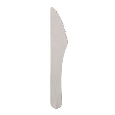 20 x 20 Messer, Papier "pure" 15,8 cm weiss