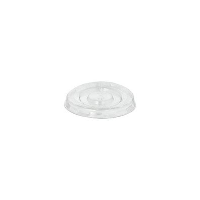 40 x 125 Deckel für Dressingbecher, PET rund Ø 5,9 cm · 0,7 cm klar
