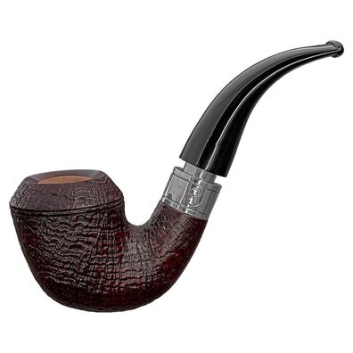 Rattray's Pfeife, Monarch Sandblast Red 15 Black