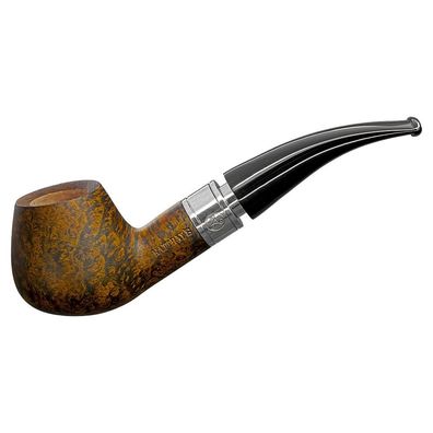 Rattray's Pfeife, Monarch Contrast 4 Black, glatt