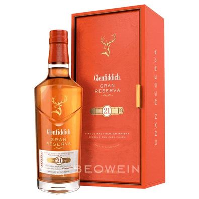 Glenfiddich 21 Jahre Gran Reserva 0,7 l - Single Malt Scotch Whisky