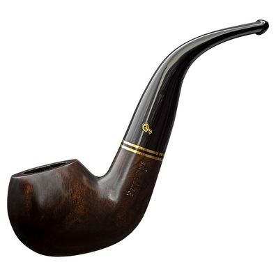 Peterson Pfeife Tyrone 03, dunkelbraun, glatt
