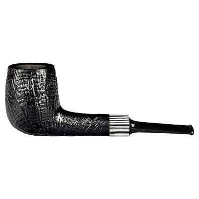 VAUEN Pfeife Hippo 5886, schwarz, sandgestrahlt, 9mm Filter