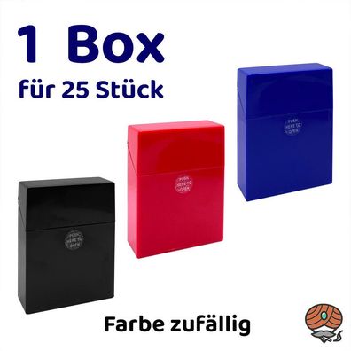 Hauser Kunststoff Zigarettenbox, Big Box 25er, Farbe nicht wählbar