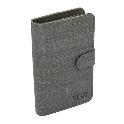 German Couture Etui für blu E-Zigarette, Pods und Kreditkarte, Anthrazit