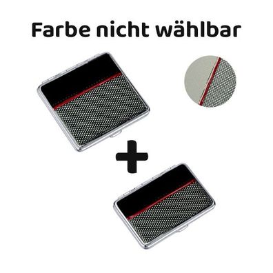Champ Zigarettenetui mit Gummiband 2er Set, Farbe nicht wählbar