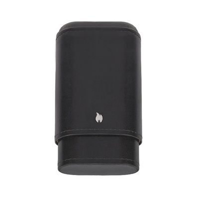 Zippo 3er Zigarrenetui Leder Schwarz