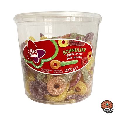 Red Band Schnuller, super sauer, 100 Stück, 1,2 kg