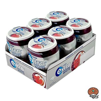 Extra Professional White Himbeere/Granatapfel 6x 70g