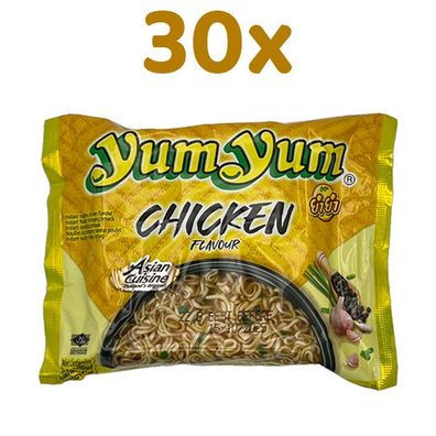 YumYum - Instatnudeln Chicken Flavour - Huhngeschmack, 30x 60g