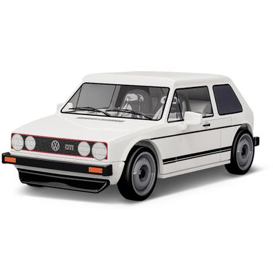 COBI Bausatz Modellauto Miniatur 1:35 VW Golf 1 GTI Bausteine Modell 3B1099320D084