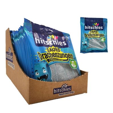 Hitschies Saure Blaue Drachenzungen 20x 125g