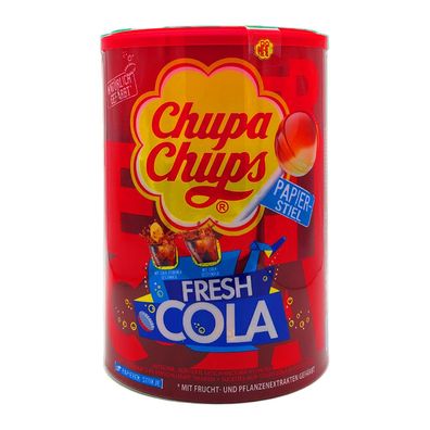 Chupa Chups Fresh Cola Lollipops 100x 12g
