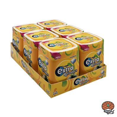 Wrigley's Extra Refreshers Tropical, 6x 78g à 35 Dragees