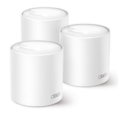 TP-LINK Deco X50 - WLAN-System - (3 Router) - bis zu 604 m²