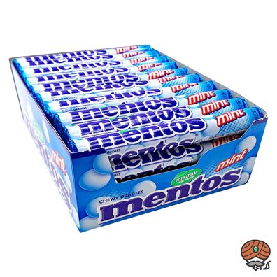 40 Rollen Mentos Mint Kaubonbons