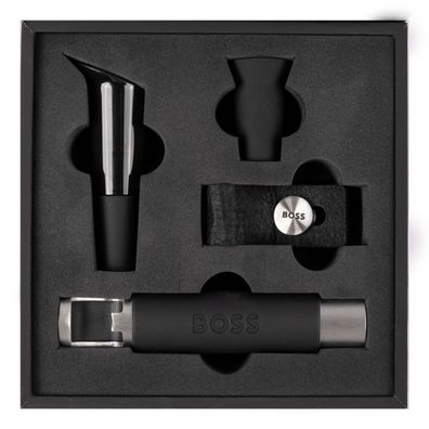 Hugo Boss Wine Set Iconic Black