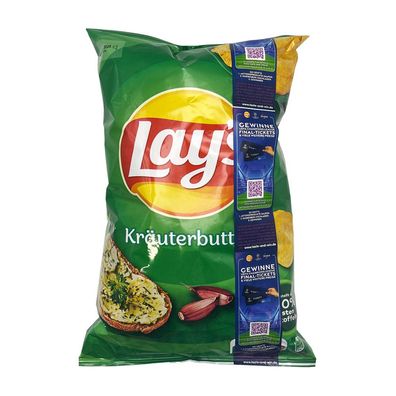 Lay's Kräuterbutter Kartoffelchips 150g Beutel