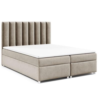 Best For Home Boxspringbett Trinity K-10 | Mit Topper, Bonellkern & großem Bettkasten