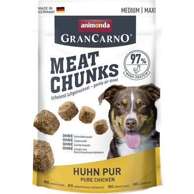 Animonda Dog Snack Meat Chunks Huhn pur 6 x 80g