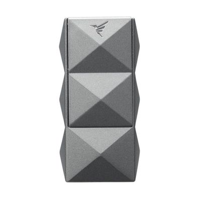 Colibri Quasar II 2er-Jet Flame - anthrazit Metall Feuerzeug mit Rundcutter