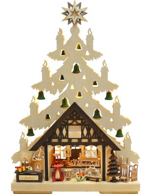 Ratags Tanne klein, Geschenkelädl‘e grüne Glöckchen