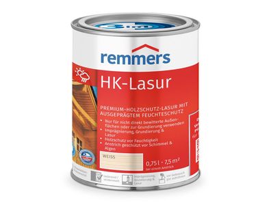 AKTION - Remmers HK-Lasur 0,75 L Eimer Weiss