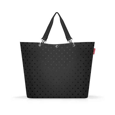 reisenthel shopper XL glossy dots black ZU7075 schwarz Strandtasche Tasche