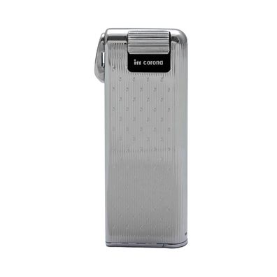 IM Corona Pipemaster Pfeifenfeuerzeug mit Besteck, Silber / Tropfen