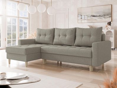 Ecksofa Bodo Polstersofa Eckcouch Polsterecke Sofagarnitur Schlaffunktion Bettkasten
