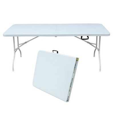 180cm Portable Heavy Duty Folding Table with Handle, Foldable Table, Multi-Functional