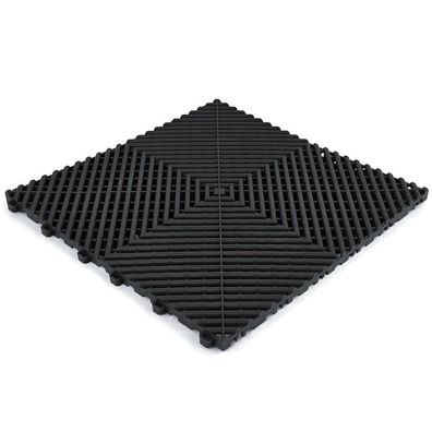 Ramroxx Performance Bodenfliese Garagenboden Floor Schwarz 40x40cm